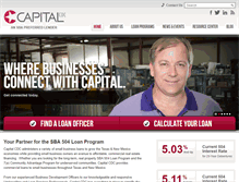 Tablet Screenshot of capitalcdc.com